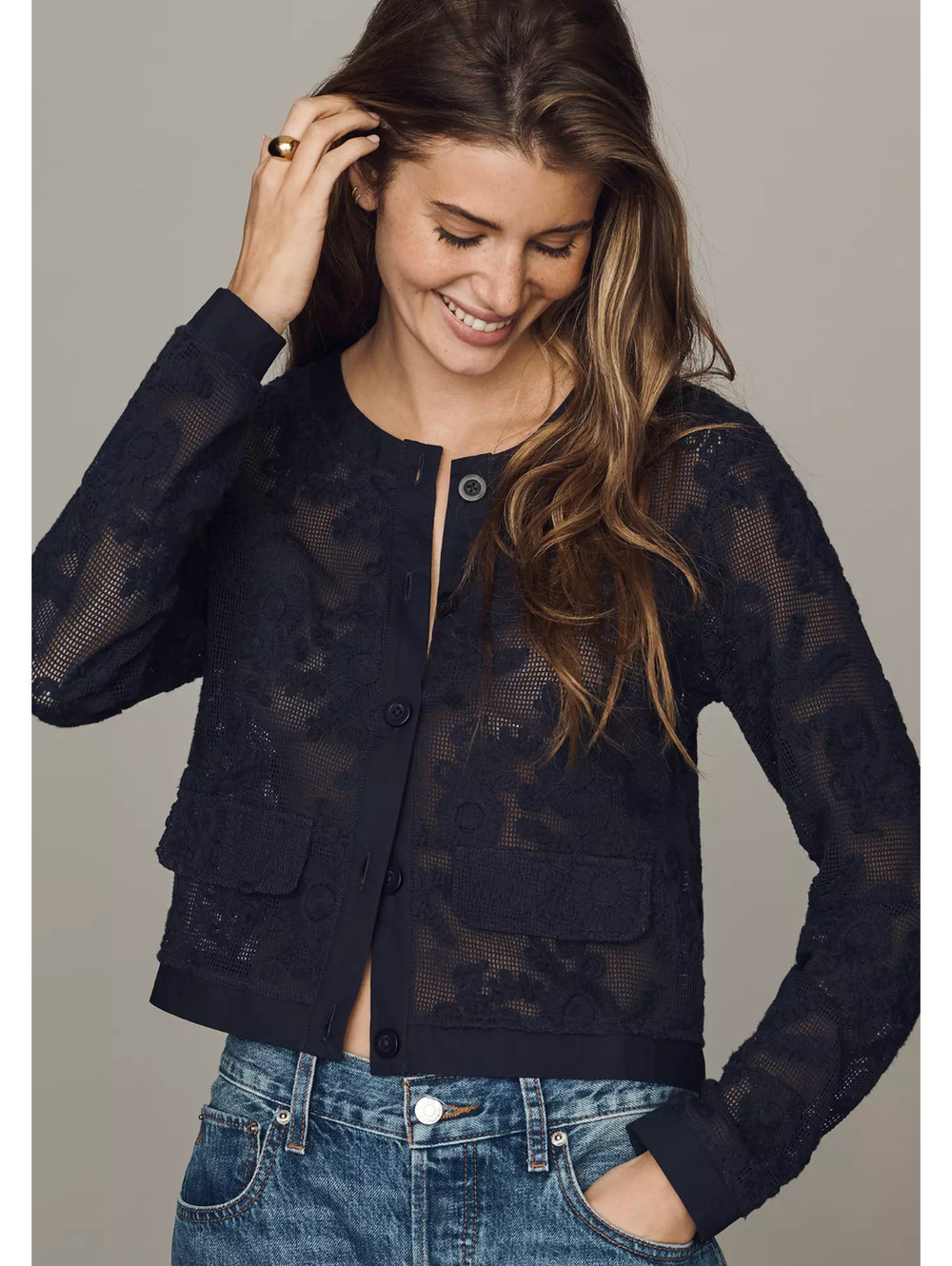 SUNDAYS ✦ Isabel Cardigan in Navy | NWT | ✦ $207